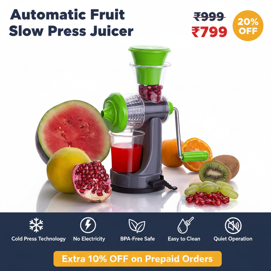 Automatic Fruit Slow Press Juicer Offer Image
